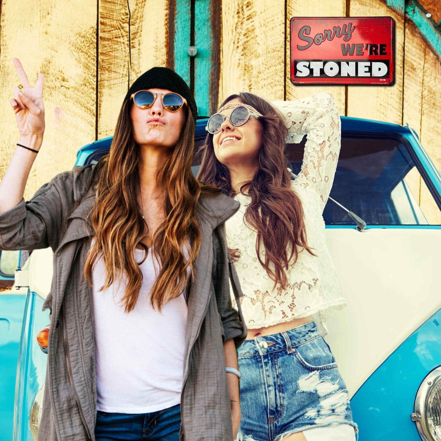 Sorry We're Stoned In Use Hippies