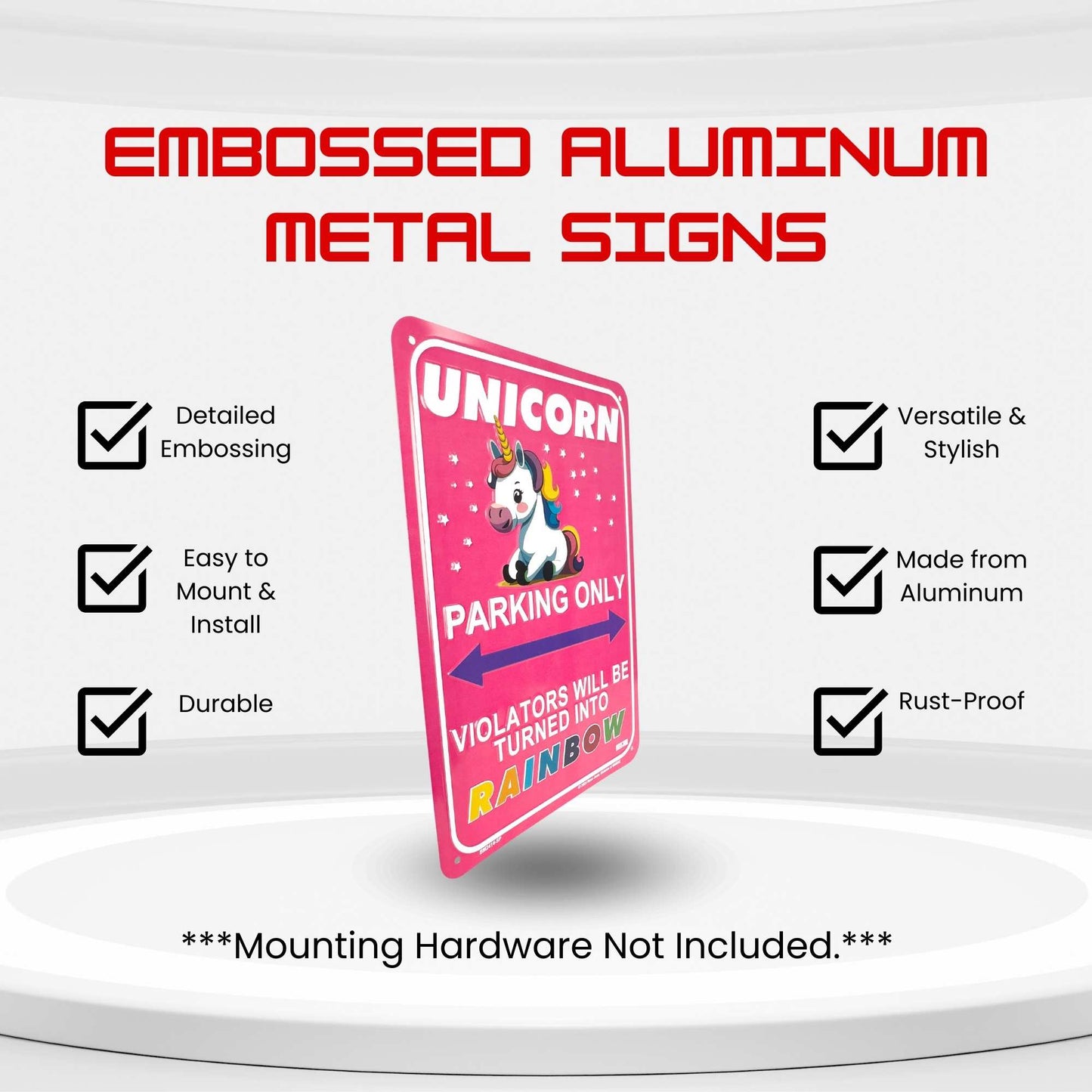 Unicorn Parking Only Violators Will Be Turned Into Rainbow Product Details
