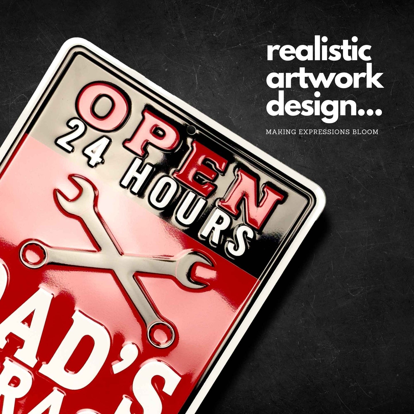 Dad's Garage Open 24 Hours If It's Brok Call Dad Artwork Design