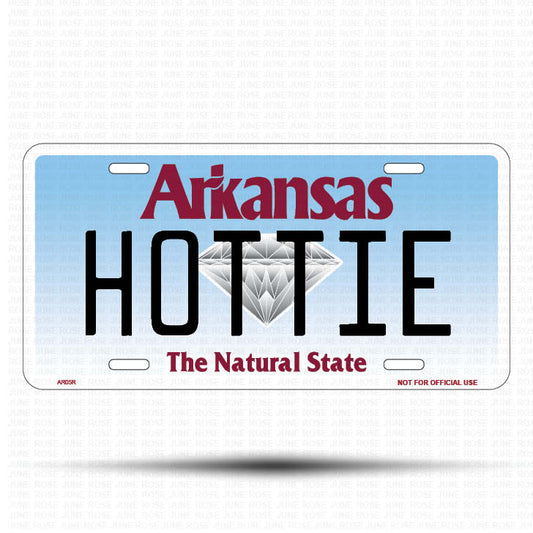 JESUS Flat Aluminum License Plate | 6" x 12" | State Plate Front View Name Plate