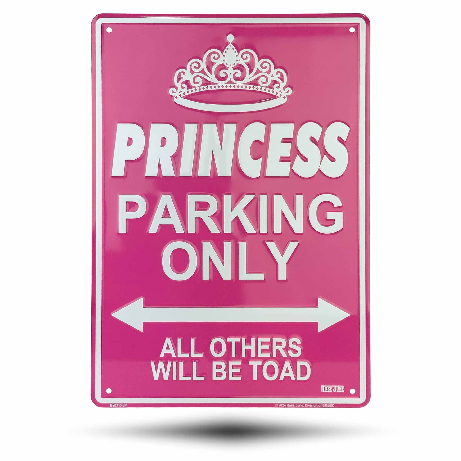 BM2413-SP Princess Parking Only Front View