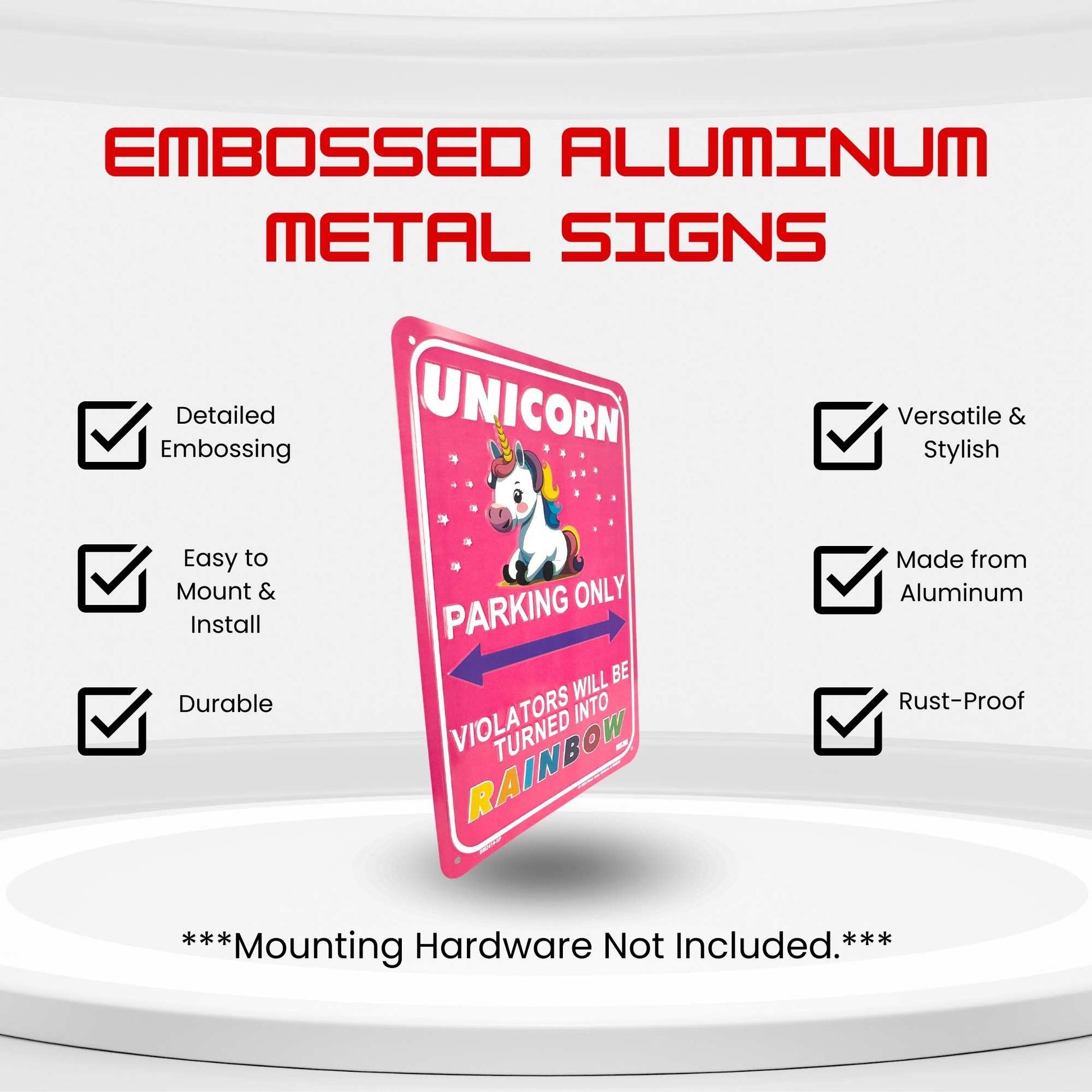 Unicorn Parking Only Violators Will Be Turned Into Rainbow Product Details