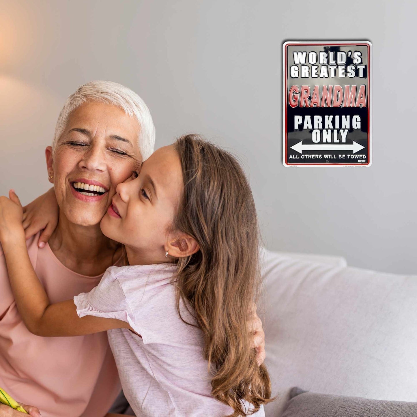 World's Greatest Grandma parking only all others will be towed In Use Couch