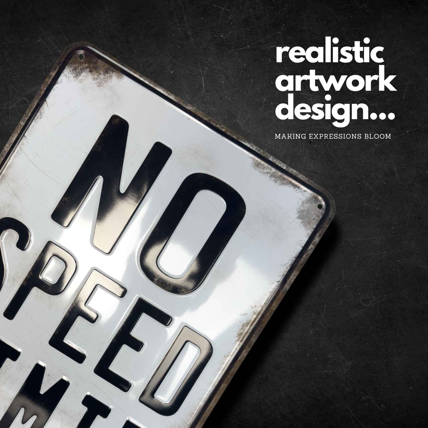 No Speed Limit Artwork Design