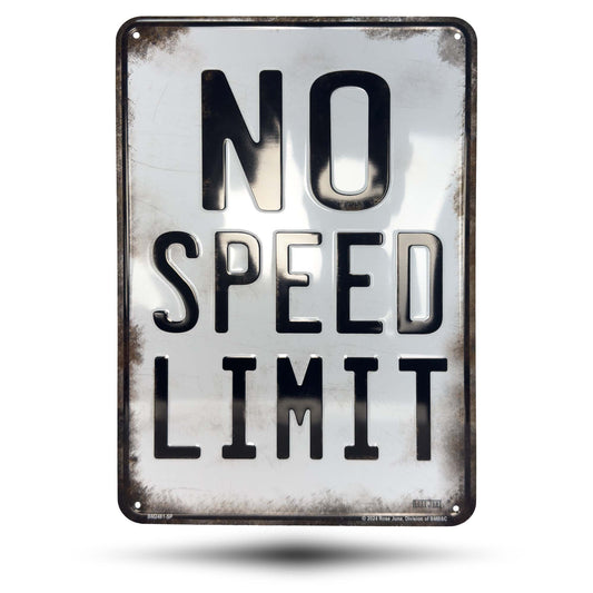 No Speed Limit Front View