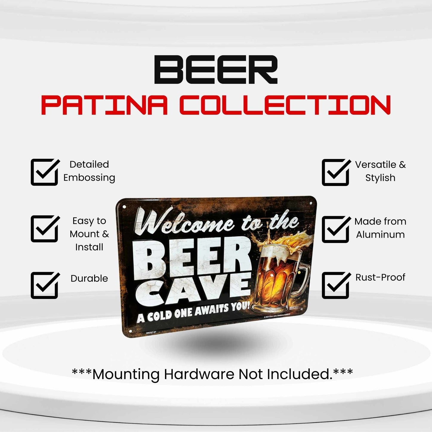 Welcome to the Beer Cave - A cold one awaits you product specs