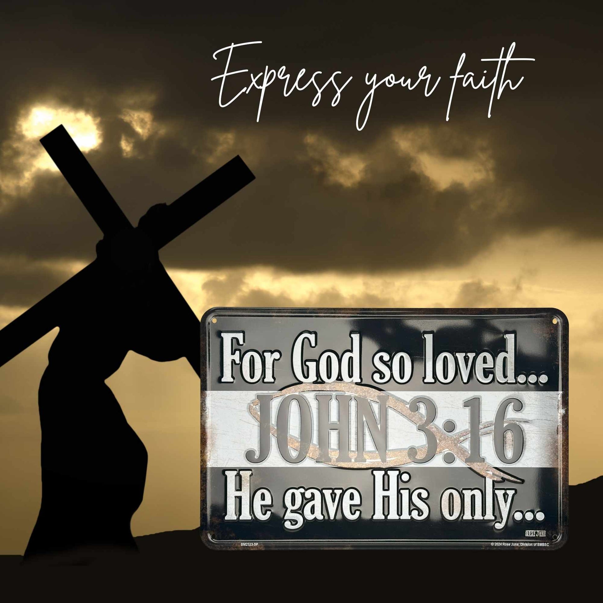 For God So Loved John 3:16 He Gave His Only Faith Description
