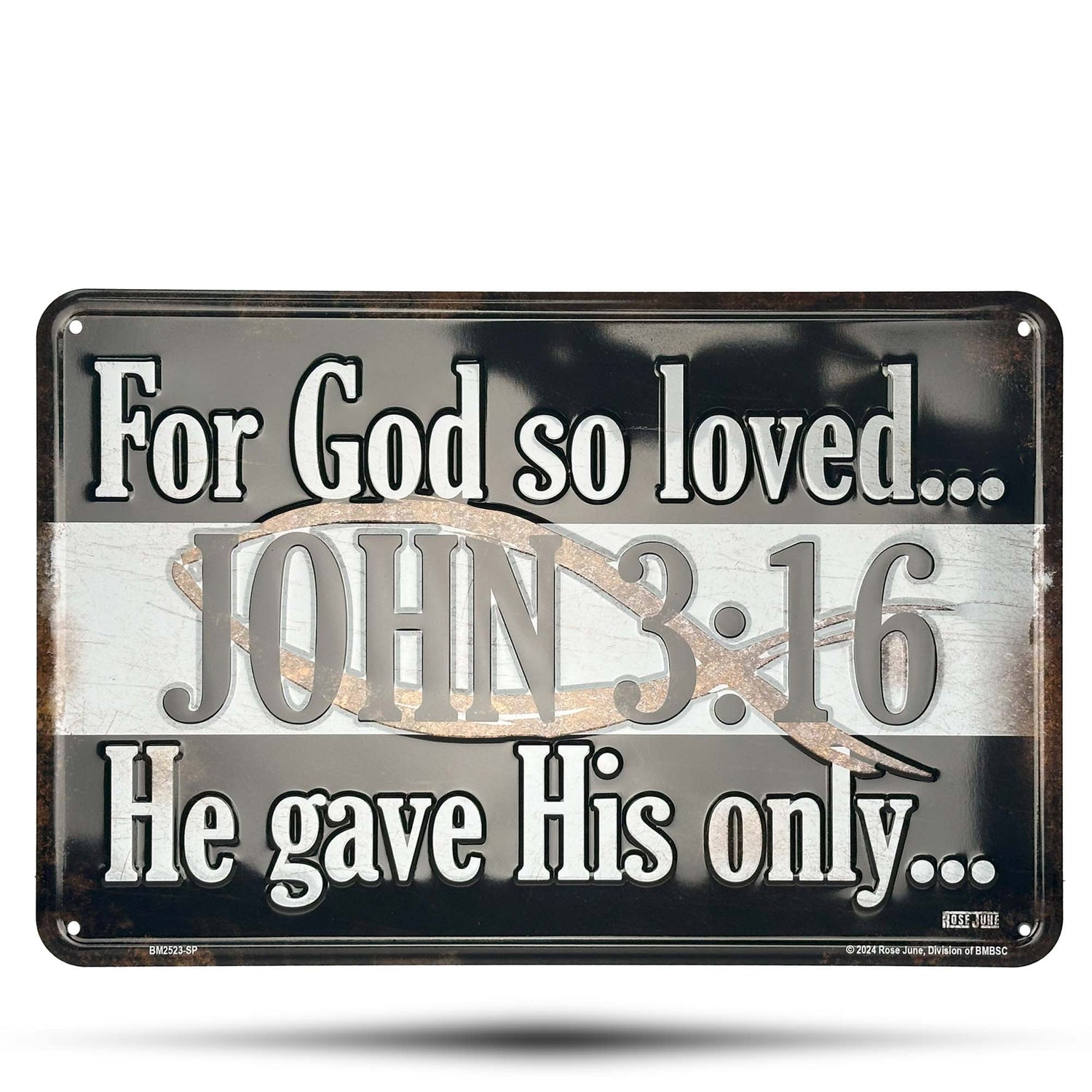 For God So Loved John 3:16 He Gave His Only Front Side