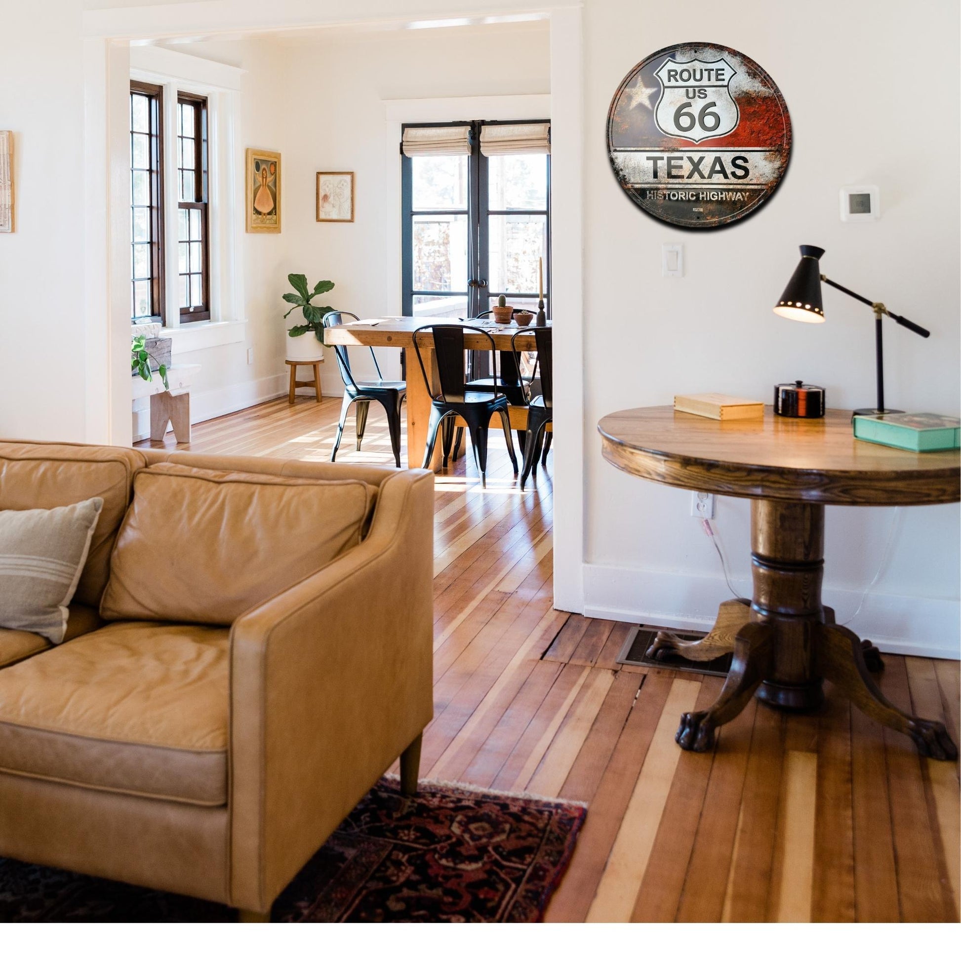 Route 66  California Rust Vintage Historic Highway Sign In Use Home Living Space